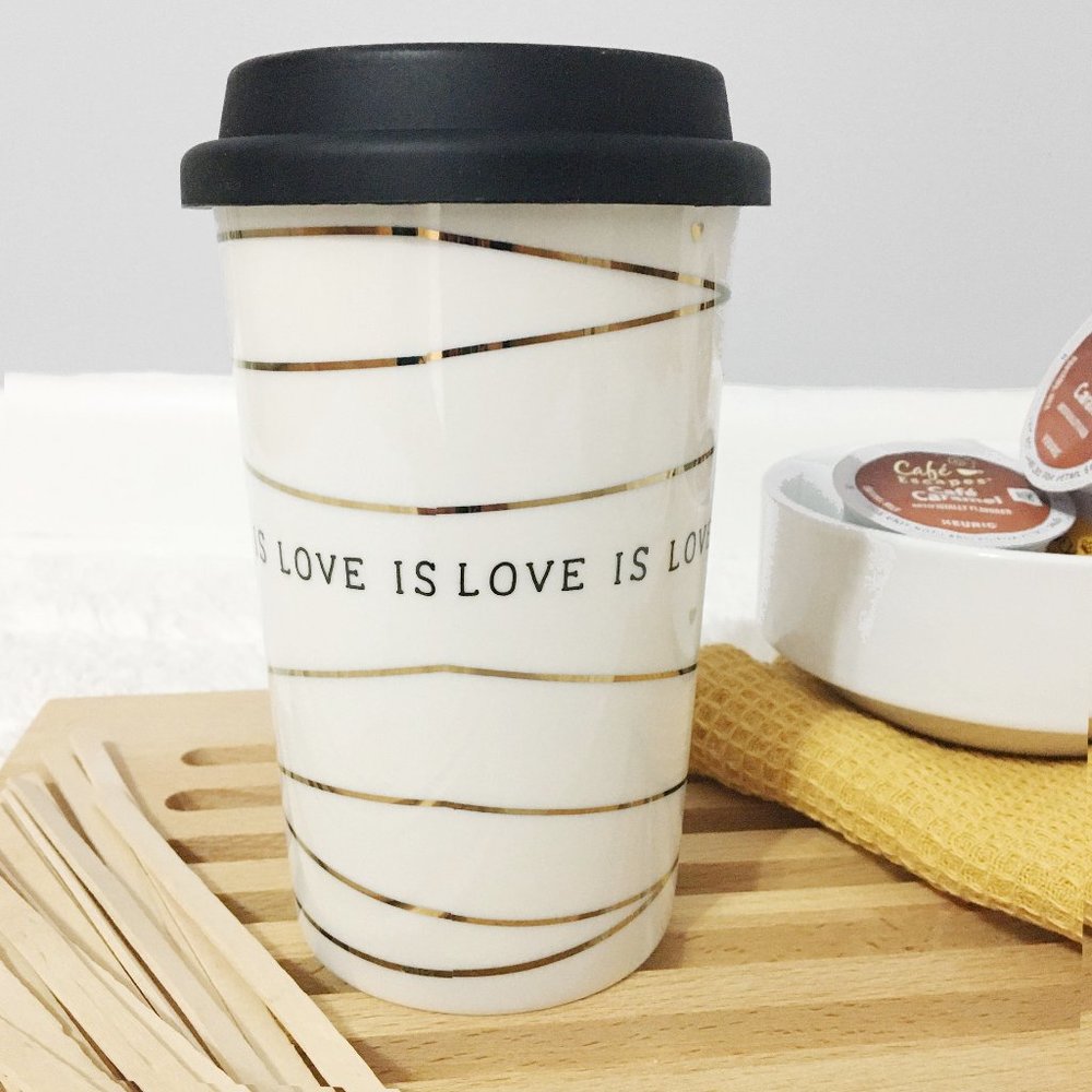 NEW | 15 OZ ceramic travel mug